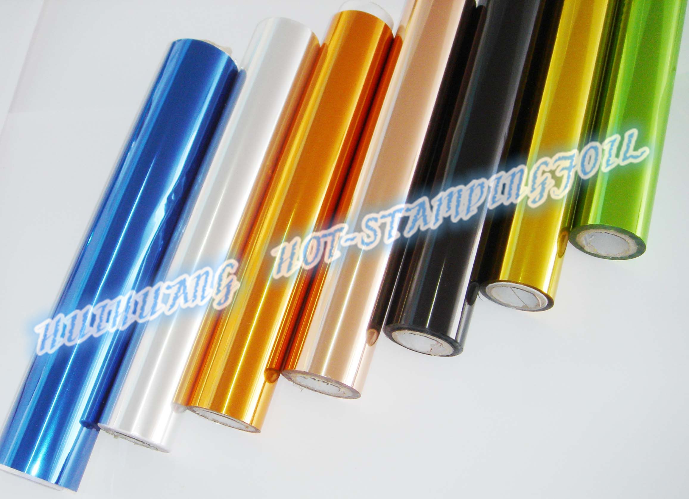Hot stamping foil for PVC